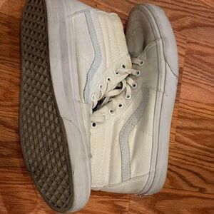 Vans White High-Top Sneakers